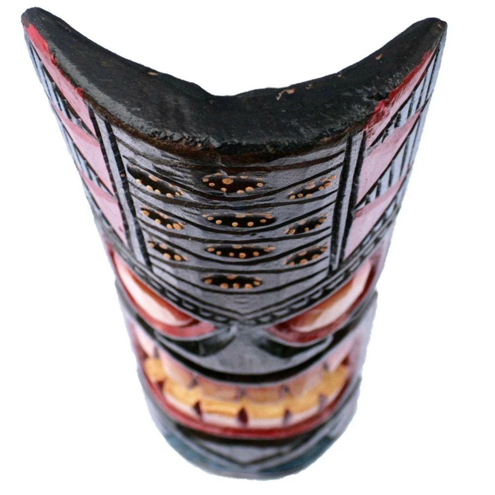 New 🔥 Backyard X-Scapes 20 in. Classic Tahitian, Dot Art Tiki Mask Outdoor Wood Art Decoration 🥰 4 New 🔥 Backyard X-Scapes 20 in. Classic Tahitian, Dot Art Tiki Mask Outdoor Wood Art Decoration 🥰 - Image 4