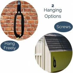 Best deal 😀 Morvat Wall Mount Holds Up to 150 ft. Hose Premium Metal Garden Hose Hook Holder 😉 11 Best deal 😀 Morvat Wall Mount Holds Up to 150 ft. Hose Premium Metal Garden Hose Hook Holder 😉 -Miracle-Gro Sales Store black morvat hose reels mor hosehanger 1 a c3 1000