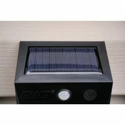 Cheapest 🎉 PIC 155-Degree Black Solar Powered Motion LED with Bug Zapper ⭐ -Miracle-Gro Sales Store black pic bug zappers solar sl 4f 1000