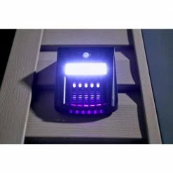 Cheapest 🎉 PIC 155-Degree Black Solar Powered Motion LED with Bug Zapper ⭐ -Miracle-Gro Sales Store black pic bug zappers solar sl 76 1000