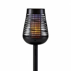 Cheapest 🥰 PIC Solar Insect Killer Torch with LED Flame Effect 💯