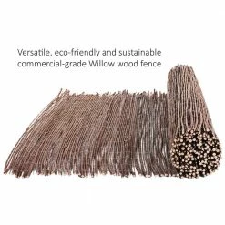 Promo 😀 Backyard X-Scapes 6 ft. H x 16 ft. L Bamboo Willow Fence 😍 12 Promo 😀 Backyard X-Scapes 6 ft. H x 16 ft. L Bamboo Willow Fence 😍 -Miracle-Gro Sales Store brown backyard x scapes garden fencing 20 w6 44 1000