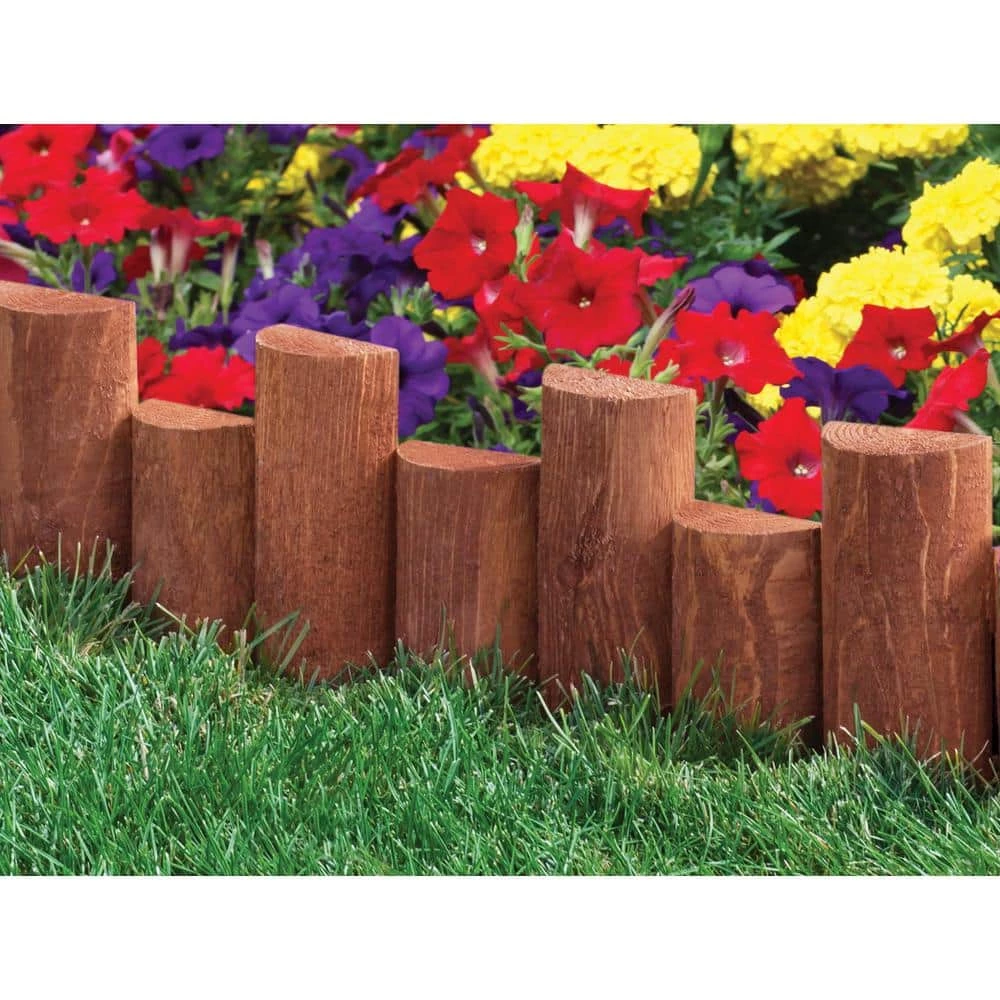 Best Sale 😀 Greenes Fence 18 in. Half Log Edging (6-Pack) ✔️ 5 Best Sale 😀 Greenes Fence 18 in. Half Log Edging (6-Pack) ✔️ - Image 5