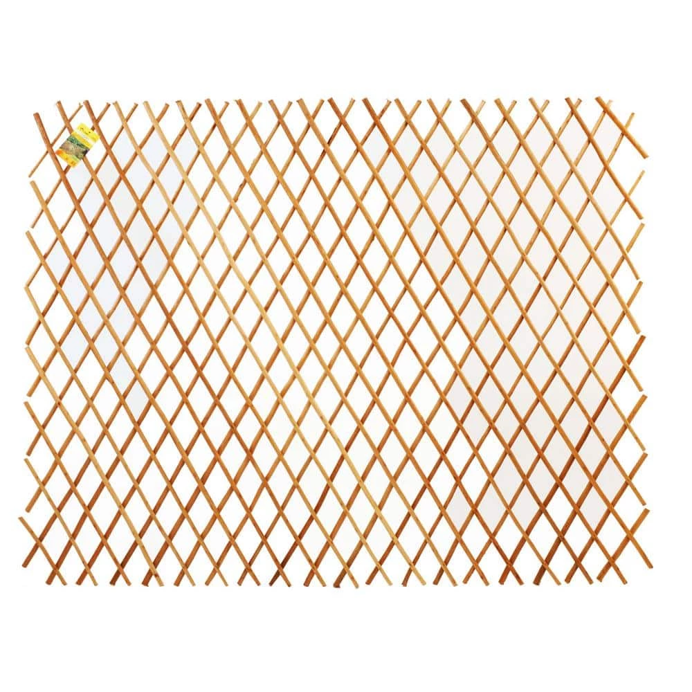 Promo 👍 Backyard X-Scapes 36 in. H x 72 in. L Expandable Peeled Willow Wood Trellis Fence (4-Pack) 😀 1 Promo 👍 Backyard X-Scapes 36 in. H x 72 in. L Expandable Peeled Willow Wood Trellis Fence (4-Pack) 😀
