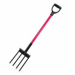 Hot Sale 🤩 Bully Tools Spading Fork with Fiberglass D-Grip Handle 😀