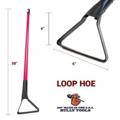 Deals 🔔 Bully Tools 12-Gauge Loop Hoe with Fiberglass Handle ✔️ -Miracle-Gro Sales Store bully tools garden hoes 92348 fa 1000