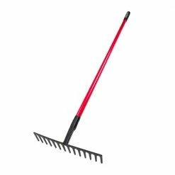 Best reviews of ❤️ Bully Tools 14-Tine Level Head Rake with 66 in. Fiberglass Handle 🔥