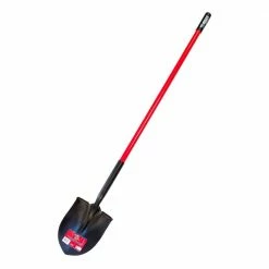 New 🔔 Bully Tools 49.25 in. Fiberglass Long Handle 14-Gauge Steel Round Point Shovel 🔔