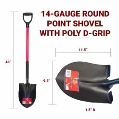Top 10 ⌛ Bully Tools 14-Gauge Round Point Shovel with Fiberglass D-Grip Handle 😉 9 Top 10 ⌛ Bully Tools 14-Gauge Round Point Shovel with Fiberglass D-Grip Handle 😉 -Miracle-Gro Sales Store bully tools shovels 82510 44 1000