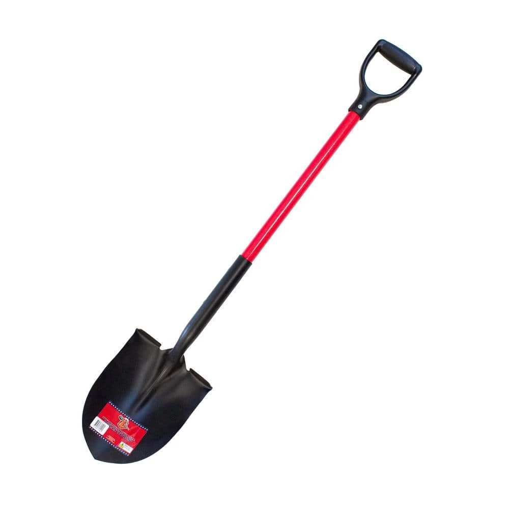 Top 10 ⌛ Bully Tools 14-Gauge Round Point Shovel with Fiberglass D-Grip Handle 😉 1 Top 10 ⌛ Bully Tools 14-Gauge Round Point Shovel with Fiberglass D-Grip Handle 😉