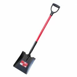 Top 10 🛒 Bully Tools 14-Gauge Square Point Shovel with Fiberglass D-Grip Handle 🛒