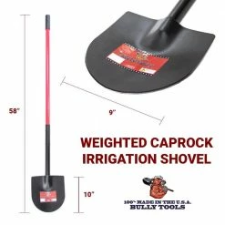 Best deal ✔️ Bully Tools 12-Gauge Weighted Caprock/Pony Shovel with Fiberglass Long Handle ⭐ -Miracle-Gro Sales Store bully tools shovels 92702 fa 1000