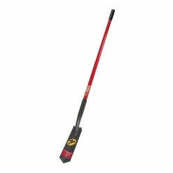 New 🔥 Bully Tools 14-Gauge 3 in. Trench Shovel with Fiberglass Long Handle ✔️