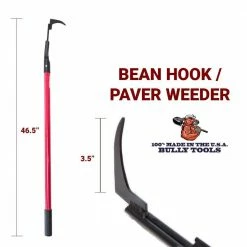 Outlet 🔥 Bully Tools 7-Gauge 3 in. Bean Hook/Paver Weeder with Dual-Sided Blade 👍 -Miracle-Gro Sales Store bully tools weeders 92395 fa 1000