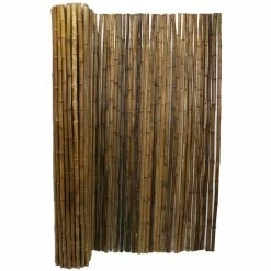 Best Pirce 🔔 Backyard X-Scapes 4 ft. H x 8 ft. L x 1 in. D Caramel Brown Bamboo Garden Fencing 🥰
