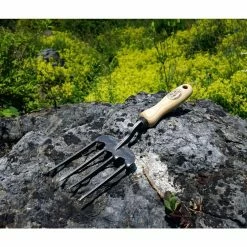 Buy ✔️ DeWit 11.8 in. L Twisted Tines Garden Fork, 6.5 in. L Handle 😉 -Miracle-Gro Sales Store dewit garden forks 31 3990 4f 1000