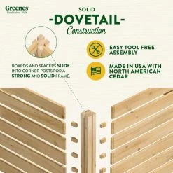 Coupon โ Greenes Fence Greenes 231.90 Gal. Cedar Wood Stationary Composter ๐ 11 Coupon โ Greenes Fence Greenes 231.90 Gal. Cedar Wood Stationary Composter ๐ -Miracle-Gro Sales Store greenes fence compost bins rccomp26 4f 1000