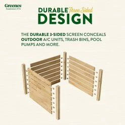 Cheapest ⭐ Greenes Fence 173.92 Gal. Stationary Composter 3-Sided Cedar Wood 😀 -Miracle-Gro Sales Store greenes fence compost bins rccomp36ac 1f 1000
