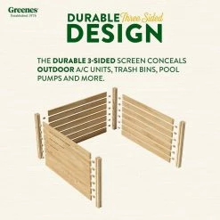 Brand new 🛒 Greenes Fence 309.17 Gal. Stationary Composter 3-Sided Cedar Wood Stationary Composter ✔️ -Miracle-Gro Sales Store greenes fence compost bins rccomp48ac 1f 1000