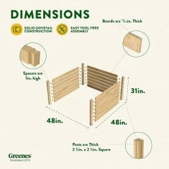 Brand new 🛒 Greenes Fence 309.17 Gal. Stationary Composter 3-Sided Cedar Wood Stationary Composter ✔️ -Miracle-Gro Sales Store greenes fence compost bins rccomp48ac 44 1000