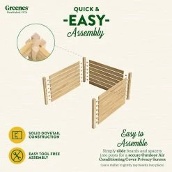 Brand new 🛒 Greenes Fence 309.17 Gal. Stationary Composter 3-Sided Cedar Wood Stationary Composter ✔️ -Miracle-Gro Sales Store greenes fence compost bins rccomp48ac c3 1000