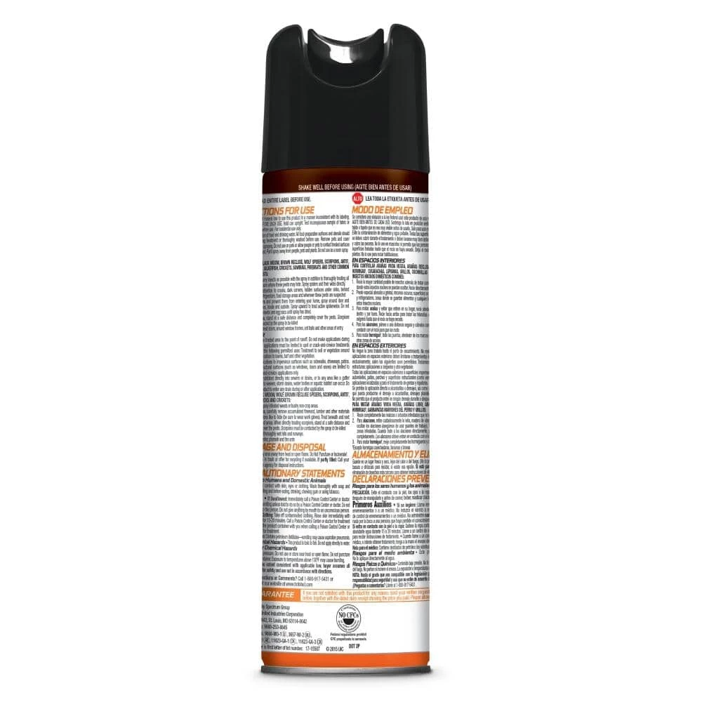 Cheapest ๐ Hot Shot 11 oz. Spider and Scorpion Killer Aerosol Spray โญ 2 Cheapest ๐ Hot Shot 11 oz. Spider and Scorpion Killer Aerosol Spray โญ - Image 2