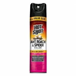 Discount 😉 Hot Shot 20 oz. Ant, Roach, and Spider Insect Killer Aerosol Spray Fresh Floral Scent 🧨