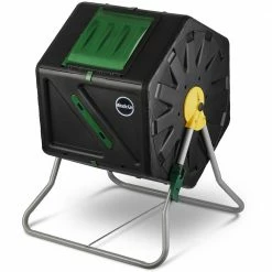 Top 10 🎉 Miracle-Gro Compact Design 27.7 Gal. (105 l) Single Chamber Tumbling Composter Outdoor Bin - Large Volume 🔥