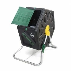 Best Pirce ✨ Miracle-Gro 18.5 Gal. Tumbling Garden Waste Soil Composter with Hand Tool Kit 🎁 -Miracle-Gro Sales Store miracle gro compost bins dfsc70 c3 1000