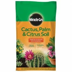 Hot Sale ⌛ Miracle-Gro 1 cu. ft. Cactus, Palm and Citrus Soil ⌛