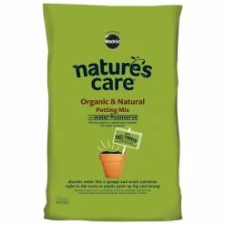 Deals 🌟 Miracle-Gro Nature's Care 16 qt. Organic and Natural Potting Mix with Water Conserve 🔔