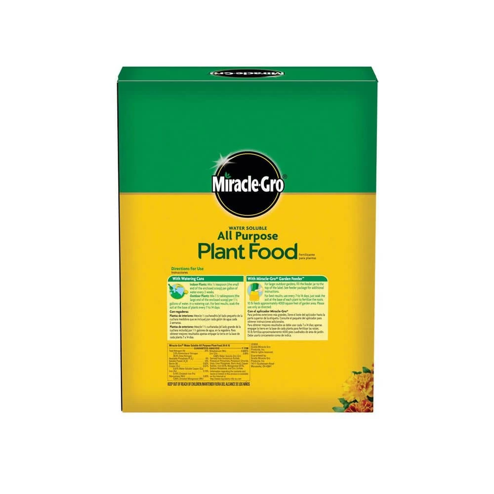 Best reviews of ❤️ Miracle-Gro 10 lbs. Water Soluble All Purpose Plant Food 🌟 12 Best reviews of ❤️ Miracle-Gro 10 lbs. Water Soluble All Purpose Plant Food 🌟 - Image 12