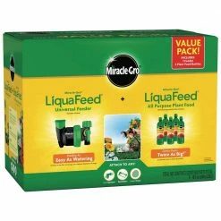 Hot Sale 💯 Miracle-Gro Miracle Gro LiquaFeed Universal Feeder and Miracle Gro LiquaFeed All-Purpose Plant Food 😉