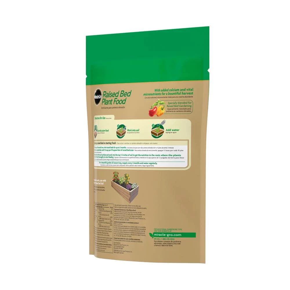 Best reviews of โญ Miracle-Gro 2 lbs. Raised Bed Plant Food ๐ 9 Best reviews of โญ Miracle-Gro 2 lbs. Raised Bed Plant Food ๐ - Image 9