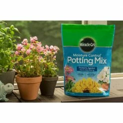 New 🤩 Miracle-Gro Moisture Control 25 qt. Potting Soil Mix 🎉 -Miracle-Gro Sales Store miracle gro potting soil 70181431 4f 1000