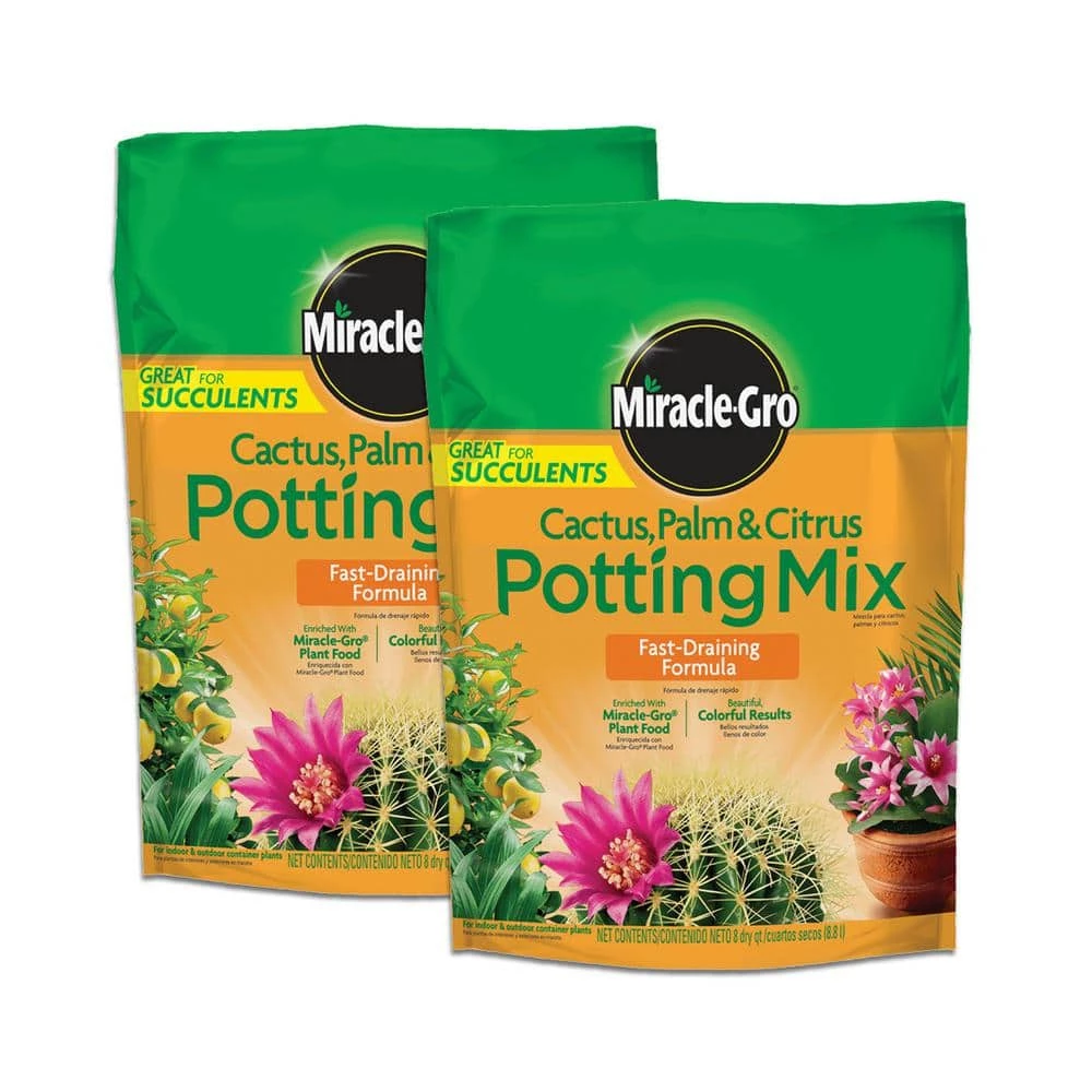 Best Sale 😉 Miracle-Gro 16 Qt. Cactus Palm and Citrus Potting Soil Mix (2-Pack) 🔔 1 Best Sale 😉 Miracle-Gro 16 Qt. Cactus Palm and Citrus Potting Soil Mix (2-Pack) 🔔