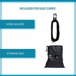 Discount 🌟 Morvat 3/4 in. x 100 ft. Expandable Garden Hose Ultra Tough 5500D, 3-Layer Latex with 10-Way Sprayer, Nozzle, Hose Holder, Bag 🥰 -Miracle-Gro Sales Store morvat garden hoses mor ehose 100 a 44 1000