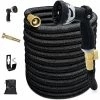 Discount 🌟 Morvat 3/4 in. x 100 ft. Expandable Garden Hose Ultra Tough 5500D, 3-Layer Latex with 10-Way Sprayer, Nozzle, Hose Holder, Bag 🥰