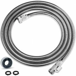 Flash Sale 👏 Morvat 1/2 in. x 10 ft. Stainless Steel Garden Leader Hose 🥰