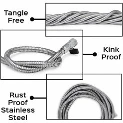 Discount โ Morvat 1/2 in. x 50 ft. Stainless Steel Garden Hose ๐ 8 Discount โ Morvat 1/2 in. x 50 ft. Stainless Steel Garden Hose ๐ -Miracle-Gro Sales Store morvat garden hoses mor ss hose 50 a 4f 1000