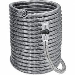 Discount ⌛ Morvat 1/2 in. x 50 ft. Stainless Steel Garden Hose 🎁