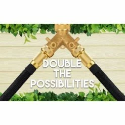Buy ✔️ Morvat Brass Garden Hose Splitter, Heavy-Duty 2-Way Hose Connector Fitting (4-Pack) 👏 -Miracle-Gro Sales Store morvat hose connectors mor bconnector 2 4pack a 66 1000