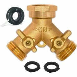 Best reviews of 😍 Morvat Brass Garden Hose Splitter, Heavy-Duty 2-Way Hose Connector Fitting ❤️