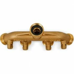 Discount 🛒 Morvat Brass Garden Hose Splitter, Heavy-Duty 4-Way Hose Connector Fitting 😉 -Miracle-Gro Sales Store morvat hose connectors mor bconnector 4 a 76 1000