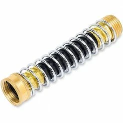 Best Sale 😀 Morvat Garden Hose Kink Protector with Coil Spring, Includes 1 Tape and 8 Extra-Rubber Washers (4-Pack) 😀 -Miracle-Gro Sales Store morvat hose connectors mor kcoil 4 a 4f 1000