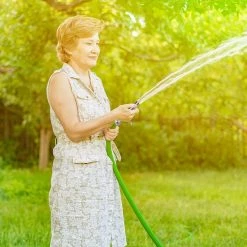 Budget 🥰 Morvat Nickel Plated Brass Heavy-Duty Twist Garden Hose Nozzle, Adjustable Power Sprayer, Fits Standard Hoses, Garden Sprayer 🧨 -Miracle-Gro Sales Store morvat hose connectors mor np bnozzle 2 a 44 1000