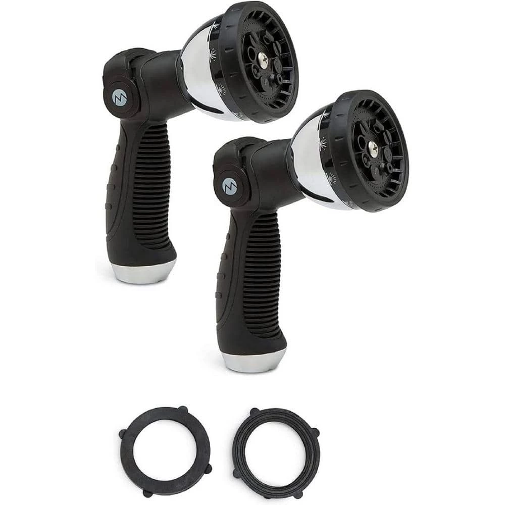Best Pirce 🔔 Morvat Heavy-Duty Adjustable Pressure Garden Hose Sprayer 10 Spray Patterns Slip Resistant Grip On/Off Lock (2-Pack) 😉 1 Best Pirce 🔔 Morvat Heavy-Duty Adjustable Pressure Garden Hose Sprayer 10 Spray Patterns Slip Resistant Grip On/Off Lock (2-Pack) 😉