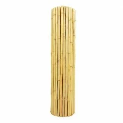 New 😉 Backyard X-Scapes 3 ft. H x 8 ft. W x 1 in. D Natural Rolled Bamboo Fence 😍 -Miracle-Gro Sales Store natural backyard x scapes garden fencing hdd bf03 4f 1000