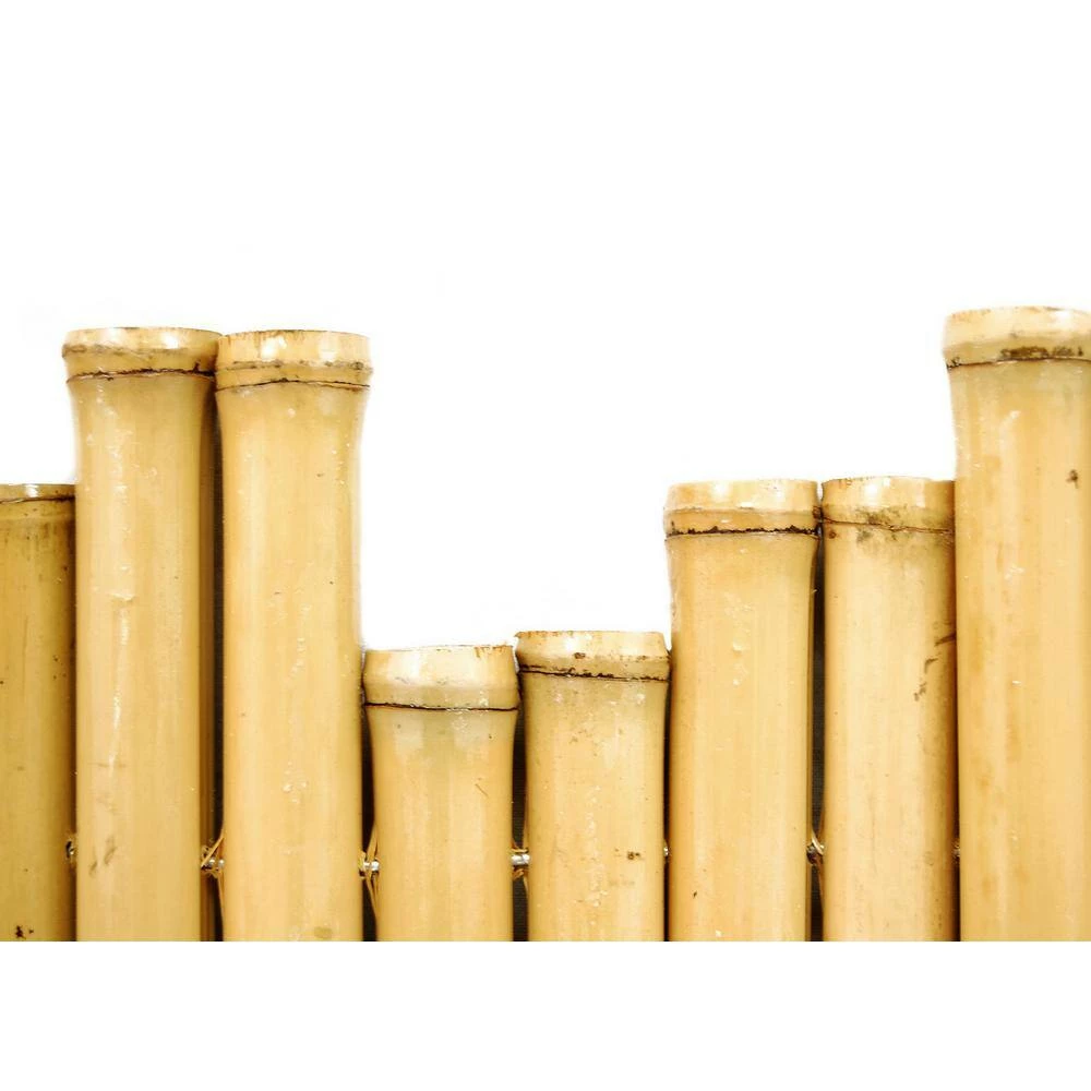 New 🎁 Backyard X-Scapes 23 in. L x 8 in. H x 0.875 in. D Bamboo Natural Border Edging (12-Piece/Case) ✨ 3 New 🎁 Backyard X-Scapes 23 in. L x 8 in. H x 0.875 in. D Bamboo Natural Border Edging (12-Piece/Case) ✨ - Image 3