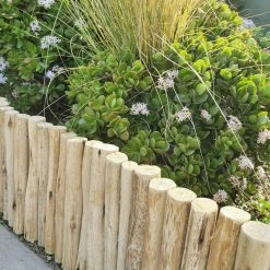 Promo 🎉 Backyard X-Scapes 72 in. L x 12 in. H Eucalyptus Wood Solid Log for Landscaping Edging and Lawn Border, Flower Bed Garden 👏 -Miracle-Gro Sales Store natural backyard x scapes wood edging euc 12 31 1000